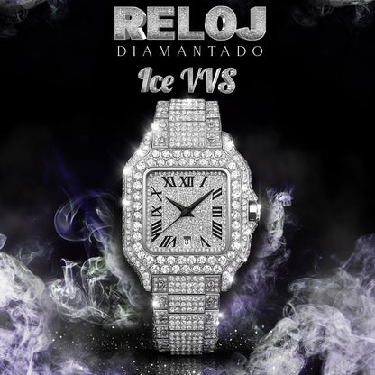 Reloj diamantado ICE VVS - HAVANNA CUBAN